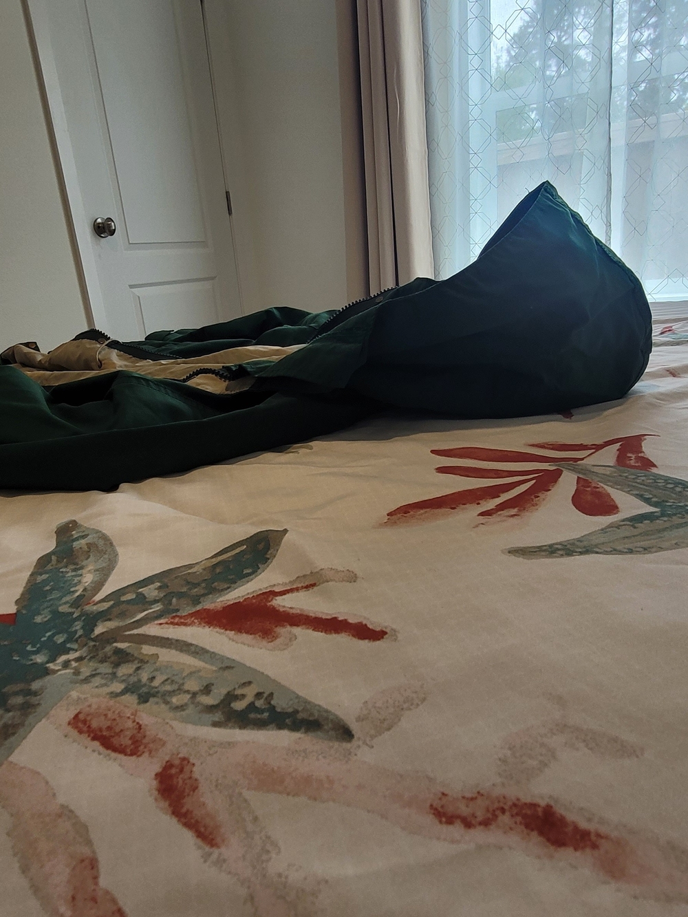 LL Bean Women's Green Hooded Field / Rain Jacket - Picture 10 of 10